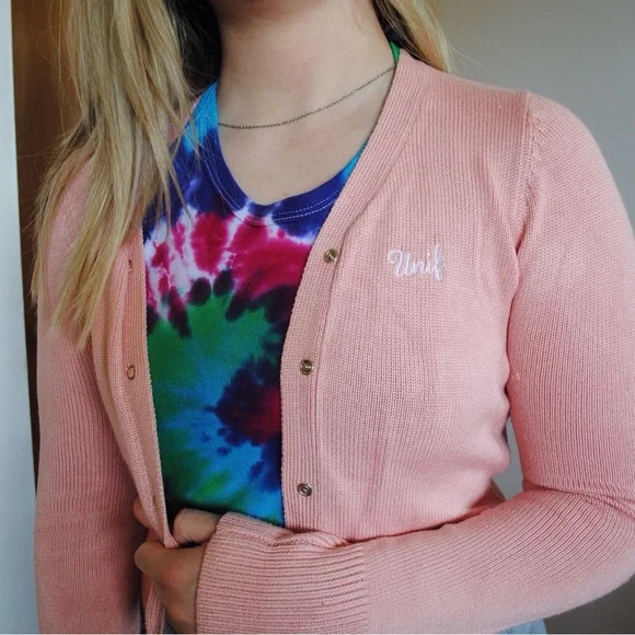 UNIF cropped pink cardigan! - Picture 3 of 8